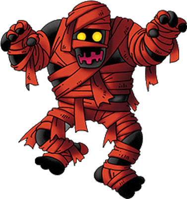 Dragon Quest Mummy Transparent Png Stickpng - Dragon Quest Blood Mummy (400x400)