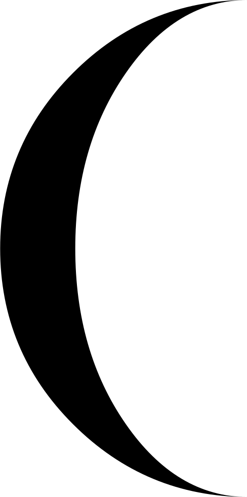 Moon Phase Symbol Comments - Circle (488x980)