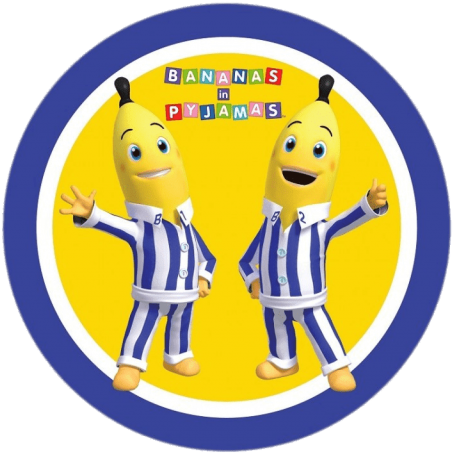 Free Png Download Bananas In Pyjamas Logo Clipart Png - Bananas In Pyjamas New (480x596)