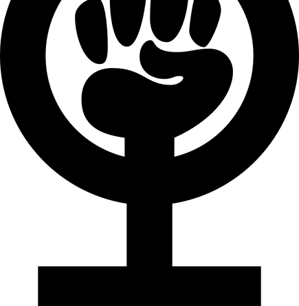 Banner Royalty Free Download Feminist Transparent Women's - Chimamanda Ngozi Adichie Symbol (435x445)
