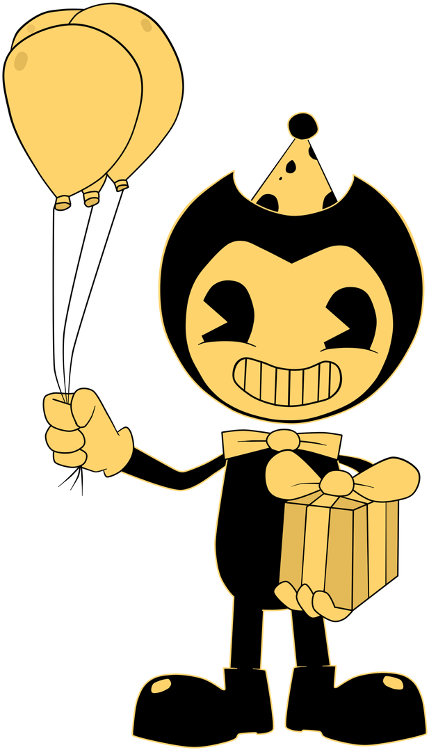 Happy Birthday By Gamerboy123456 - Bendy And The Ink Machine Bendy (724x1104)