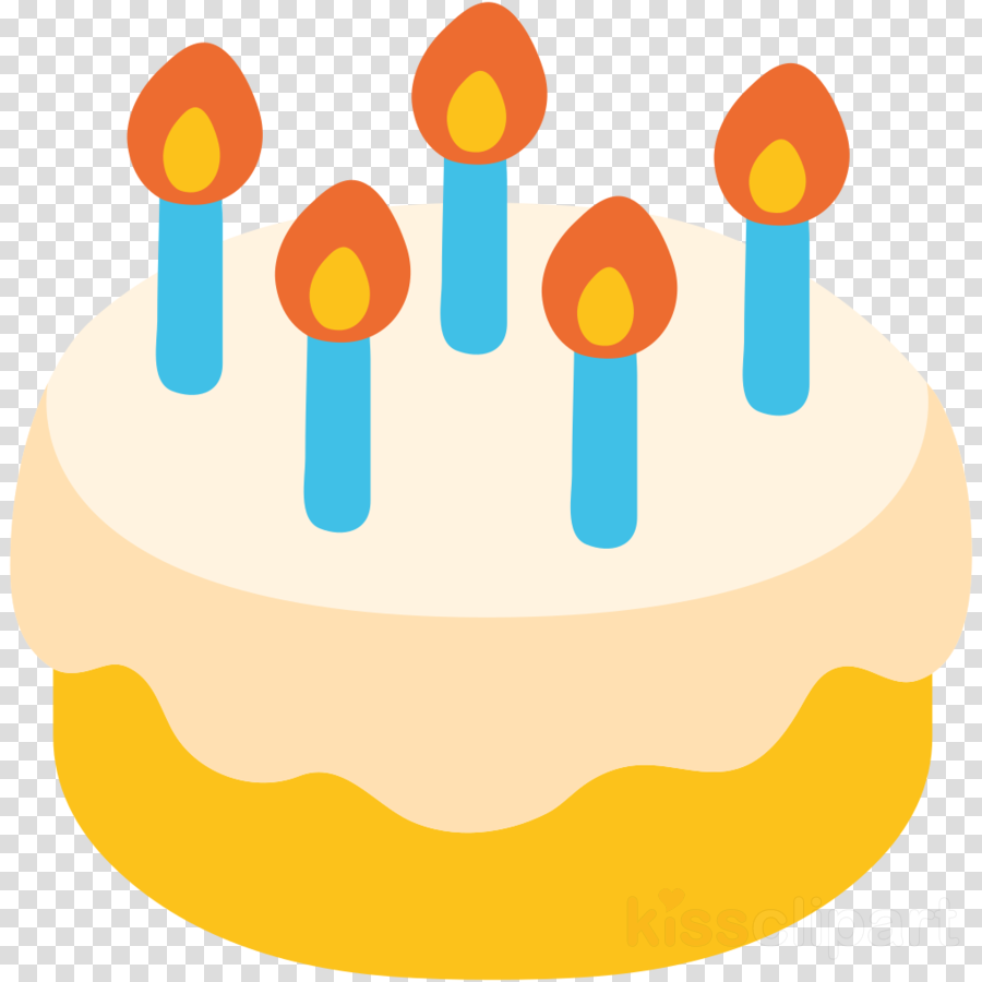 Birthday Cake Emoji Png (900x900)