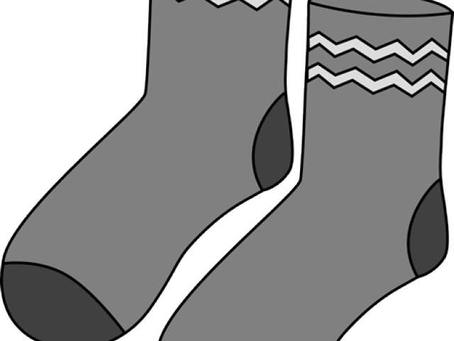 Socks Clipart One Sock - Socks Clip Art (640x480)