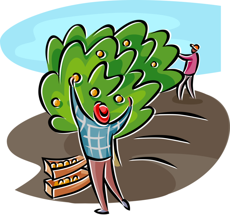 Workers Clipart Harvest - Illustration (750x700)