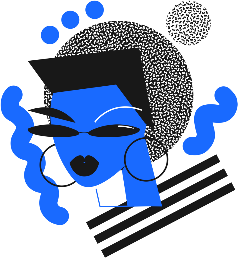 My Grace Jones - Illustration (1000x1000)