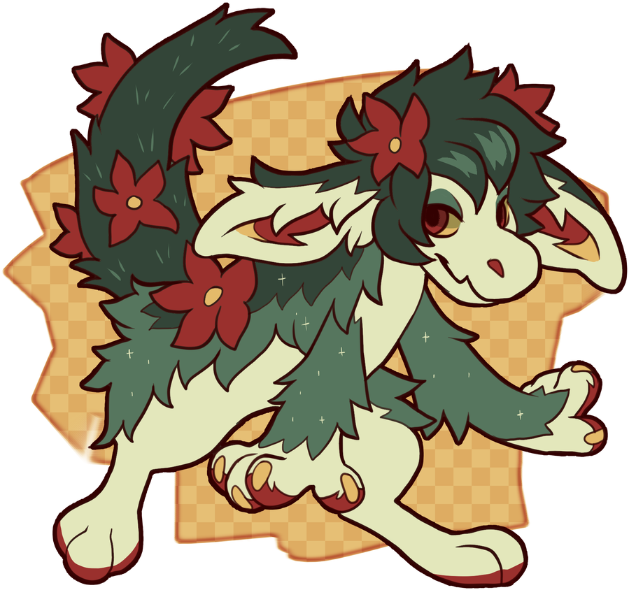 Poinsettia By Flshb0nes - Cartoon (1024x974)