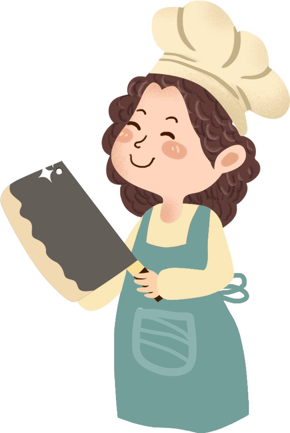 Cartoon Fresh Cute Kitchen Knife Png And Psd - Cartoon (2000x2000)