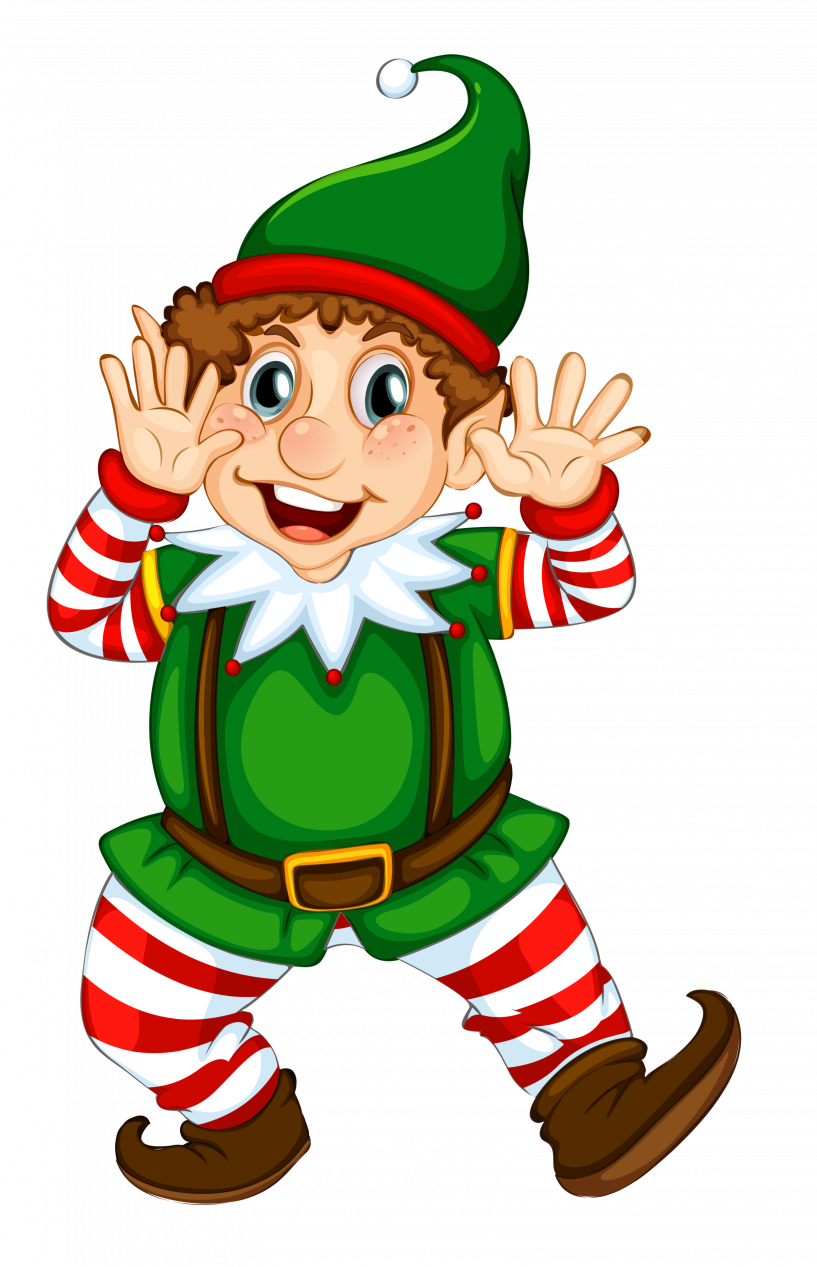 Christmas Elf Transparent (817x1267)