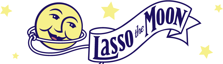 Clip Art Black - Lassos The Moon (960x255)