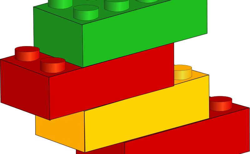 Free Lego Cliparts, Download Free Clip Art, Free Clip - Clip Art Toy Bricks (800x491)