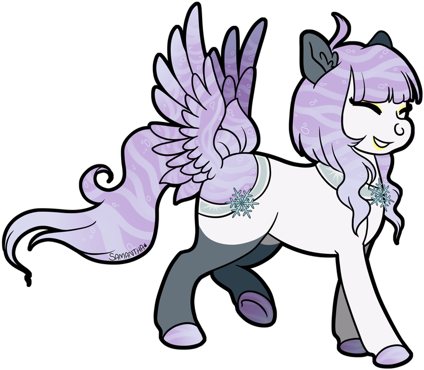 [commission] Pond Pony - Cartoon (900x810)