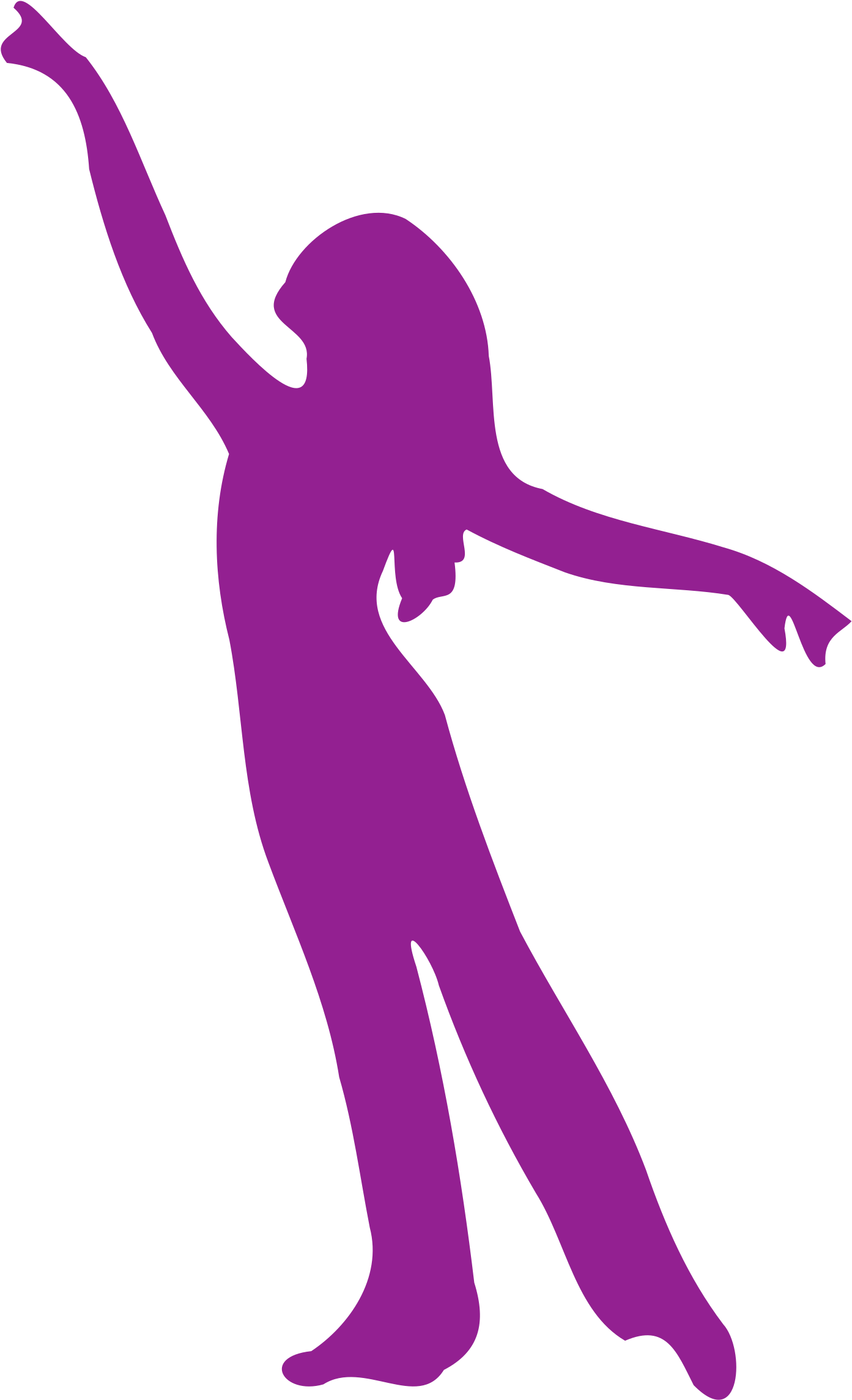 Jpg Black And White Download Danse Icons Png Free And - Color Guard Girl Silhouette (1496x2400)