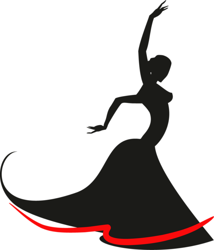 Dance Class - Flamenco Dancing Logo (684x800)
