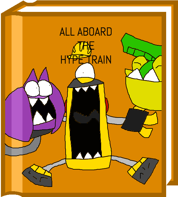 All Aboard Teh Hype Train By Djloehr - Mixels Hype Train (616x742)