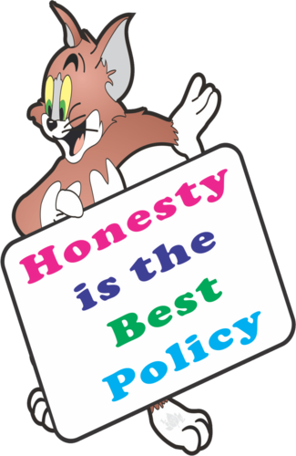 Corridor Clipart Classroom - Honesty For Kids (325x500)