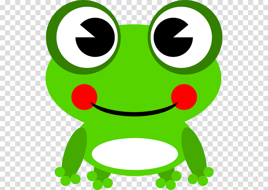 Frog Cute Png (900x640)