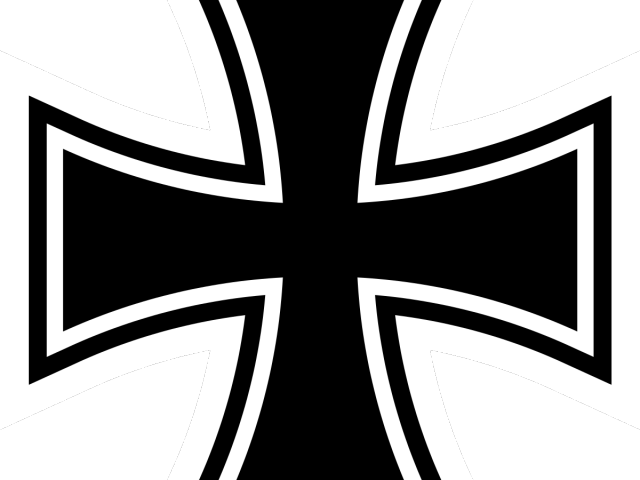 Sign Clipart Victorian - White Supremacy Tattoo Cross (640x480)