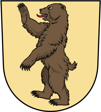 Coa Czech Town Všeruby - Grizzly Bear (432x480)