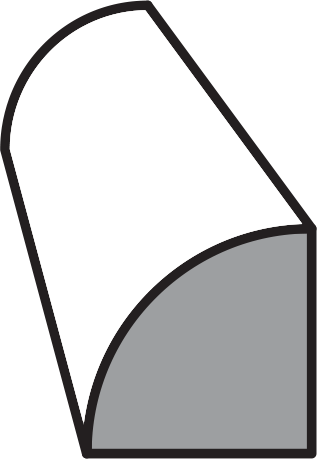 Dm 503 Quarter Round 3/4″ 3/4″ X 3/4″ Red Oak, Poplar - Dm 503 Quarter Round 3/4″ 3/4″ X 3/4″ Red Oak, Poplar (317x459)