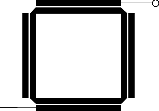 Schematic Of Square Ring Resonator Constructed From - Schematic Of Square Ring Resonator Constructed From (523x367)