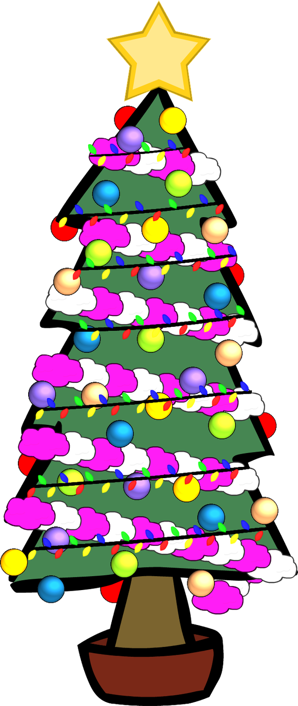 Vanilla By Nenadg - Christmas Tree (581x1376)