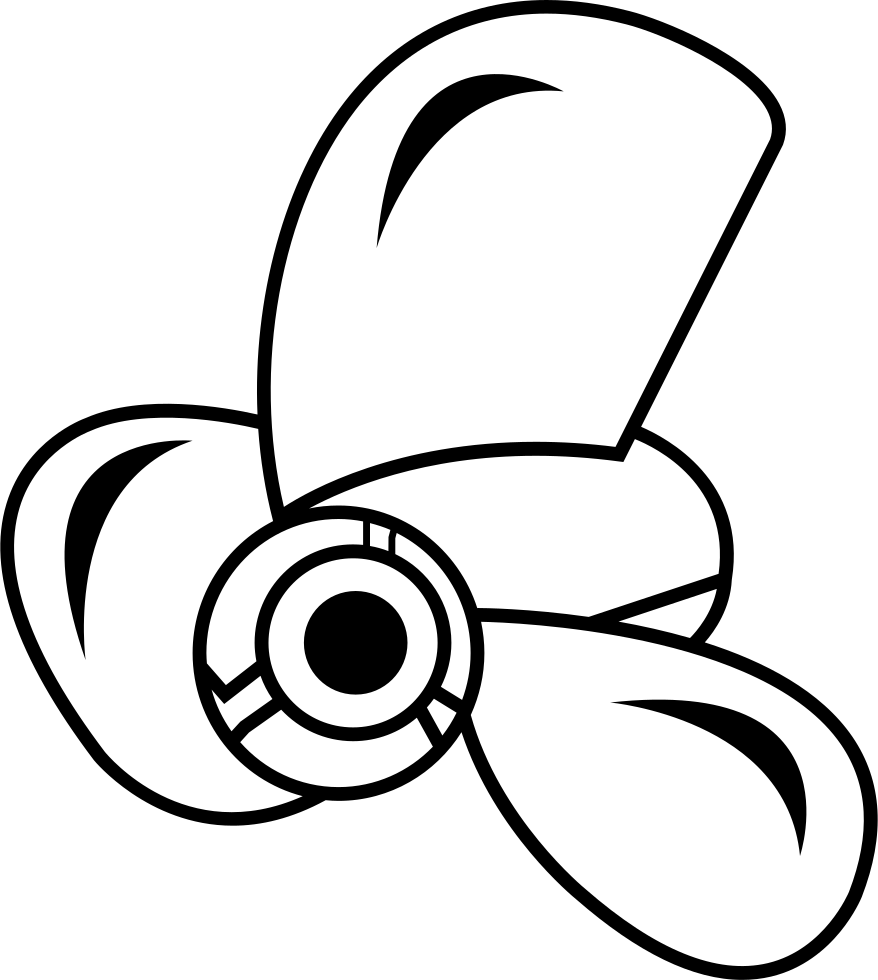 Png File - Kaplan Turbine Vector (878x980)
