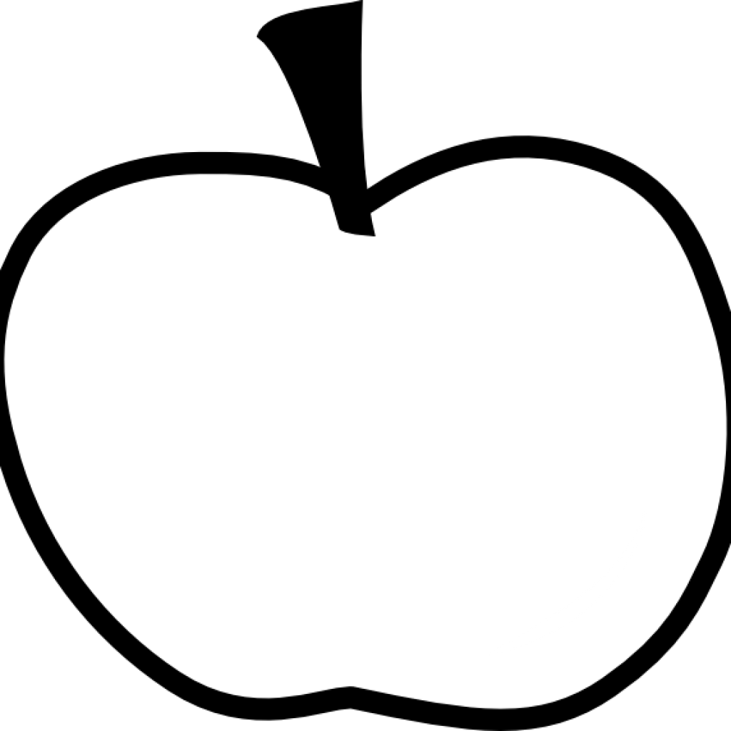 Apple Outline Clipart Apple Outline Clip Art At Clker - Apple Outline Clipart (1024x1024)