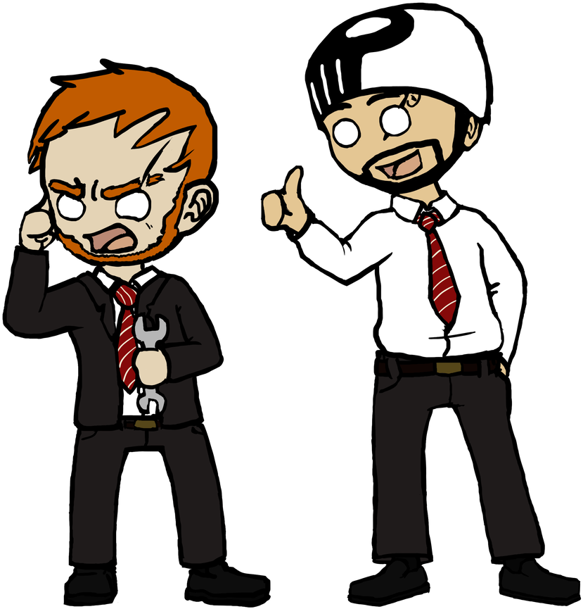 Two Best Friends Solve Mysteries By Animanga21 - Cartoon (877x911)