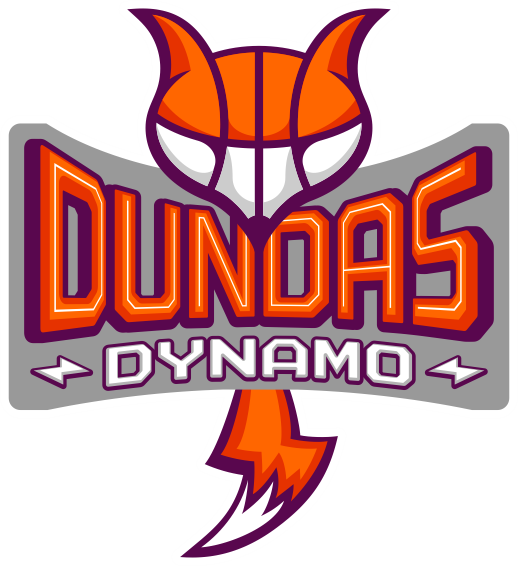 Bold, Playful, Club Logo Design For Dundas Dynamo Basketball - Bold, Playful, Club Logo Design For Dundas Dynamo Basketball (518x566)
