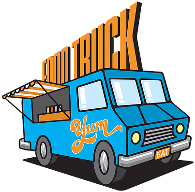 Want To Bring Your Food Truck To The Park - Cartoon Image Of Food Truck (564x447)
