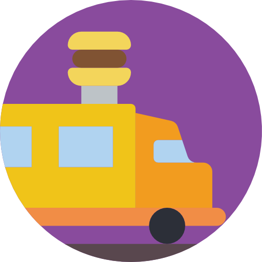 Food Truck Free Icon - Illustration (512x512)