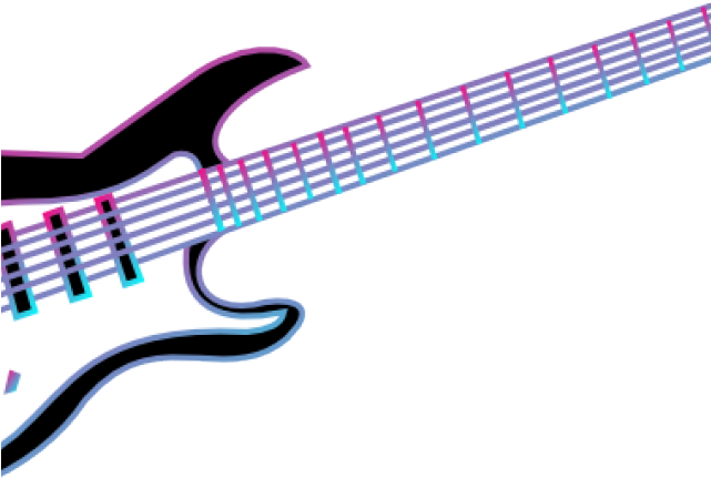 Bass Guitar Clipart Musical Instrument - Electric Guitar Clipart Transparent (640x480)