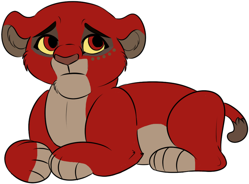 Little Sad Cub Adopt Closed By Kittens7manart - Cartoon (979x816)