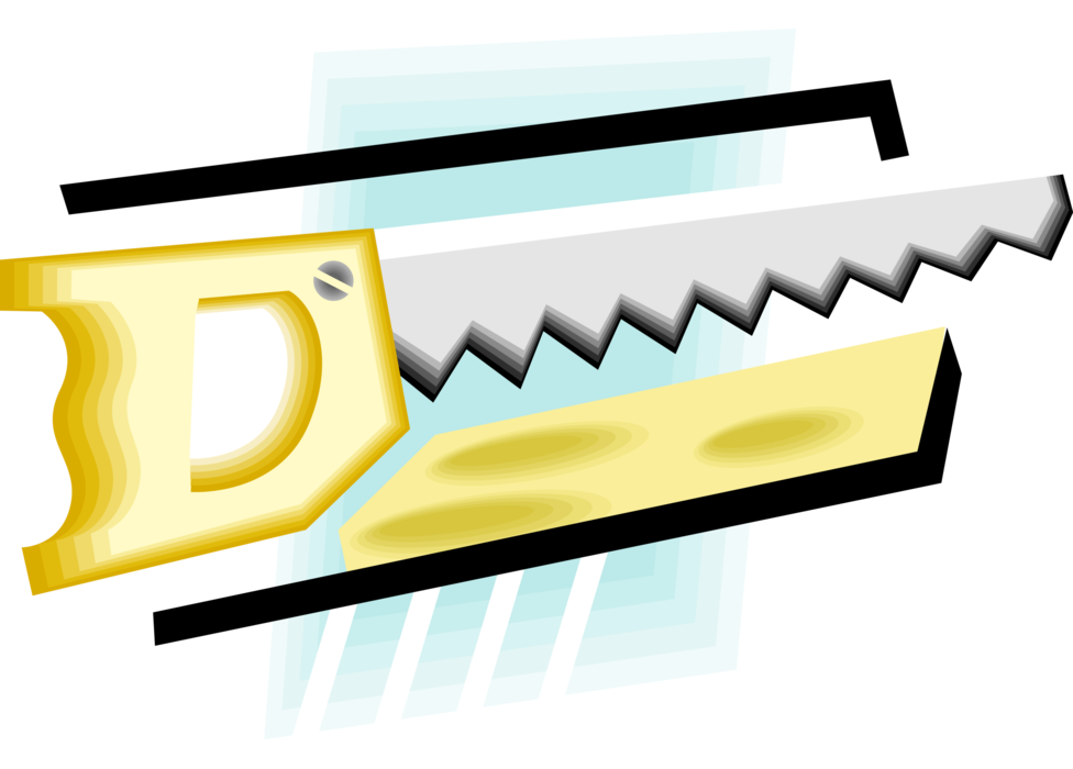 Vector Illustration Of Carpentry And Woodworking Hand - Graphic Design (976x700)