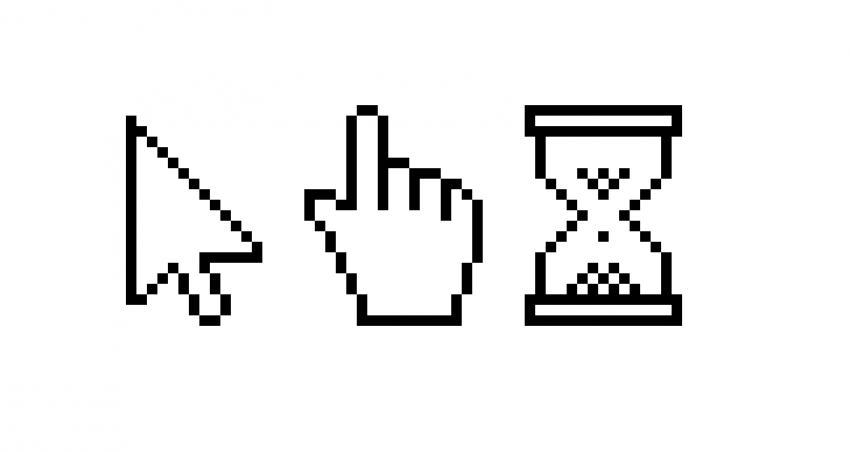 Free Png Download Hand Cursor Png Images Background - Click Mouse Button Png (850x452)