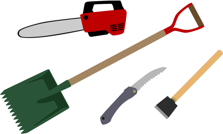 What Kind Of Tools Are Used - Shovel (822x446)