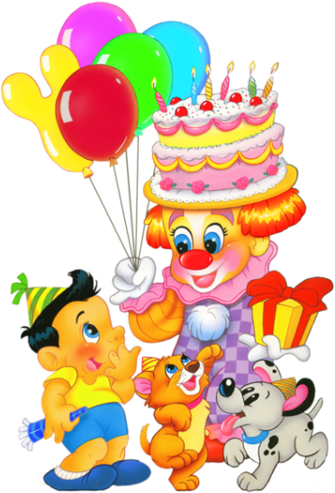 Free Png Download Happy Birthday Kids Decorpicture - Birthday Cartoon Images Png (480x566)