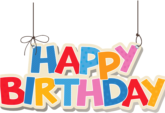 Couple Clipart Happy Birthday - Happy Birthday Banner Png (640x480)
