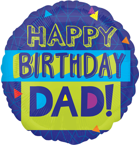 Happy Birthday Dad Balloon (500x500)