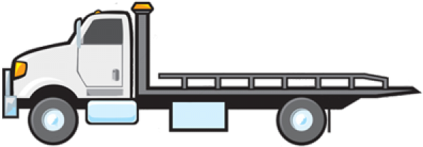 Flatbed Tow Truck Png - Trailer Truck (600x315)