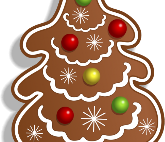 Gingerbread Clipart Christmas Tree - Gingerbread Christmas Tree Clip Art (640x480)