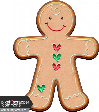 Gingerboy Cookie 01 Graphic By Tina Shaw - Gingerbread (456x456)