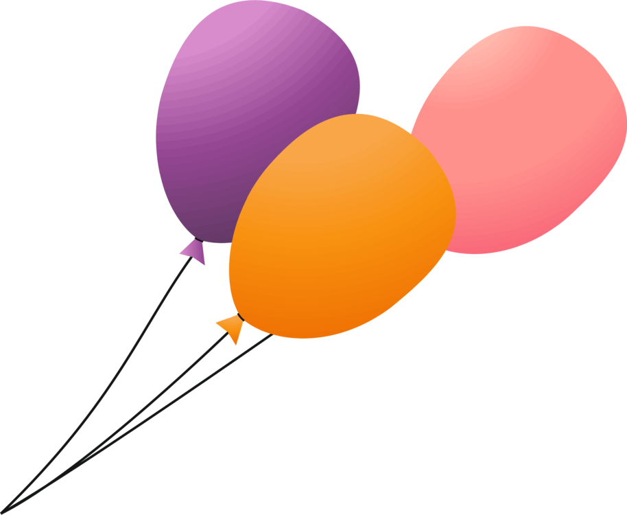 All Photo Png Clipart - Balloons Birthday Png (914x750)
