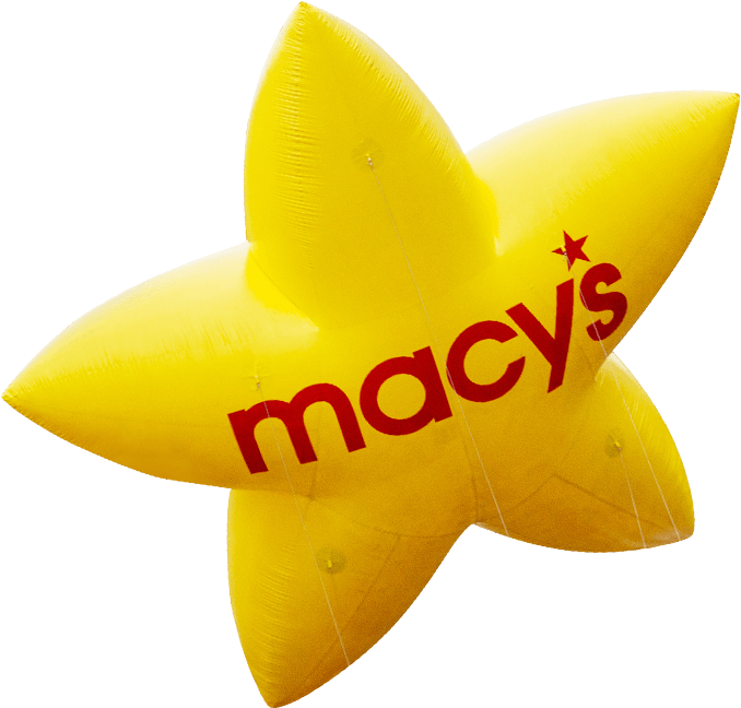 Image Yellow Macy's Star - Macy's Thanksgiving Day Parade Star (800x800)