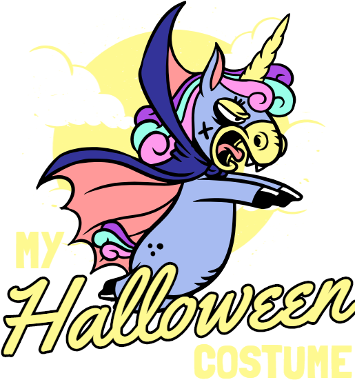 My Halloween Costume - Cartoon (539x563)