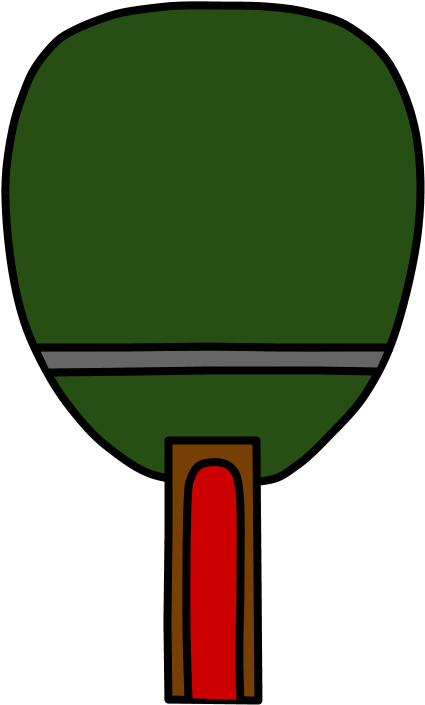 Ping Pong Paddle, Table Tennis, Dark Green - Ping Pong Paddle, Table Tennis, Dark Green (816x1056)