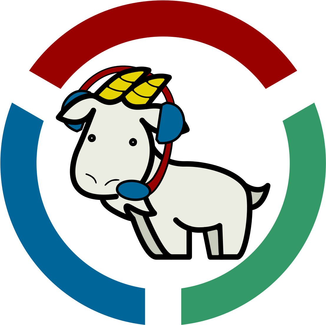 Technical Advice Irc Meeting - Goat Head Cartoon Png (1200x1191)