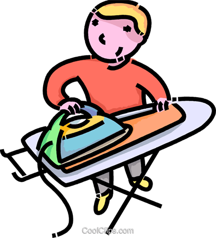Cartoon Dishes Child Png Image And - Bügeln Clipart (436x480)