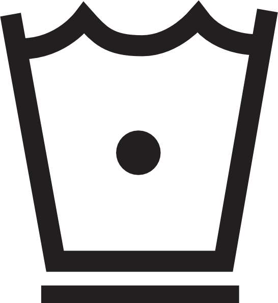 Vector Instrucciones De Lavado (546x595)