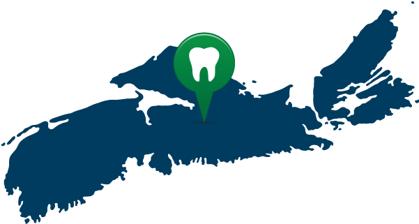Find A Dentist - Federal Riding Map Nova Scotia (600x400)